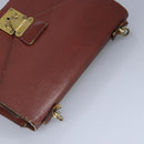 LOUIS VUITTON Epi Monceau 28 Hand Bag Brown M52123 LV Auth 95811-5