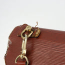 LOUIS VUITTON Epi Monceau 28 Hand Bag Brown M52123 LV Auth 95811-7