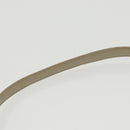 PRADA Shoulder Bag Nylon Cream Gold Auth 95818-8