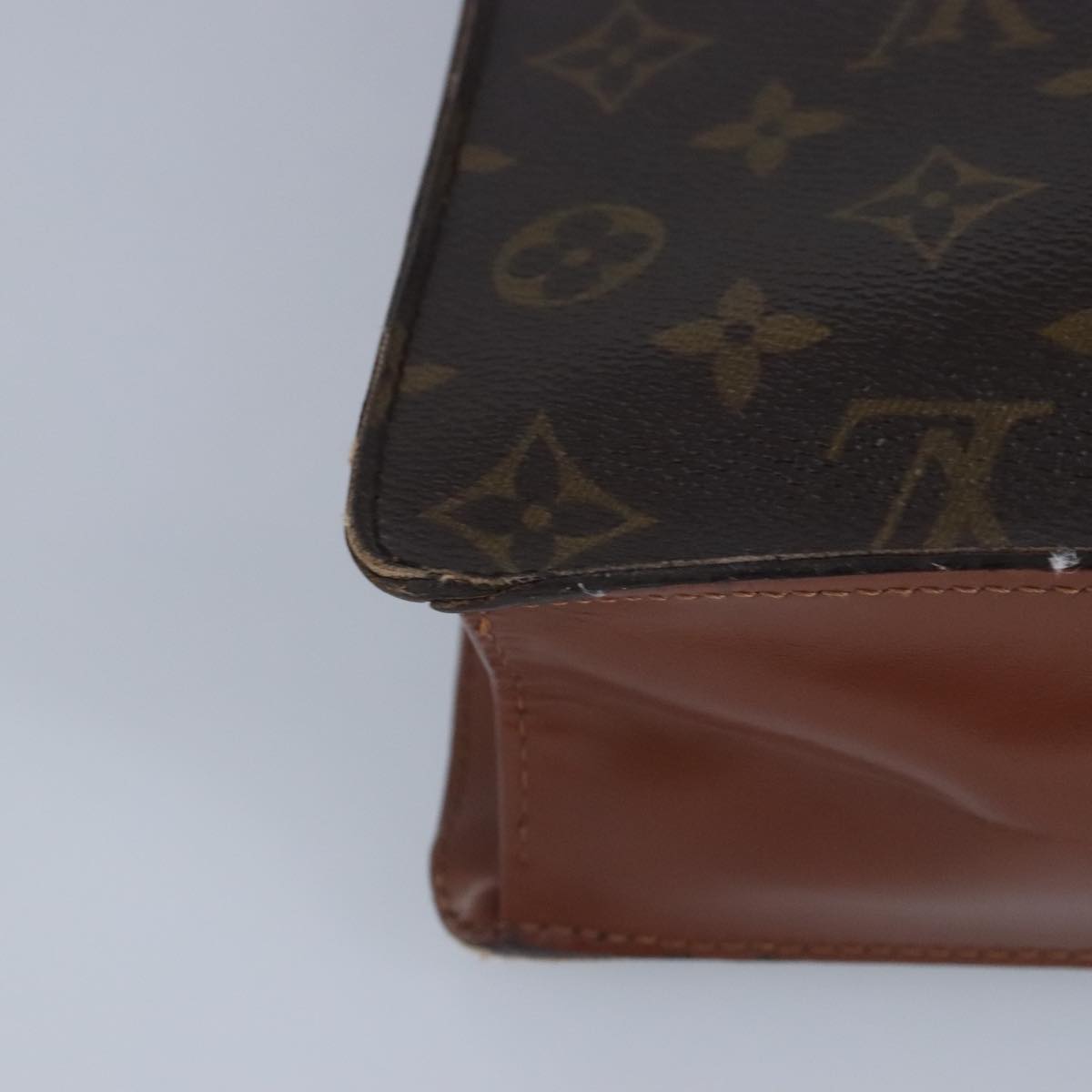 LOUIS VUITTON Monogram Monceau 28 Hand Bag 2way M51185 LV Auth 95822