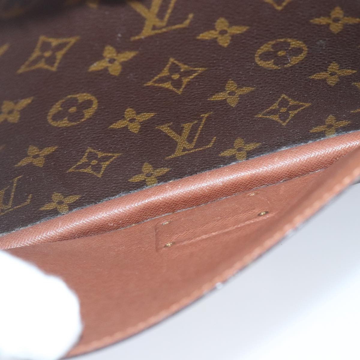 LOUIS VUITTON Monogram Monceau 28 Hand Bag 2way M51185 LV Auth 95822