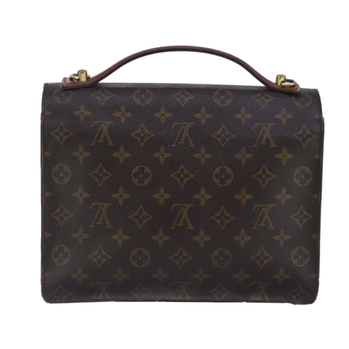 LOUIS VUITTON Monogram Monceau 28 Hand Bag 2way M51185 LV Auth 95822 - 0