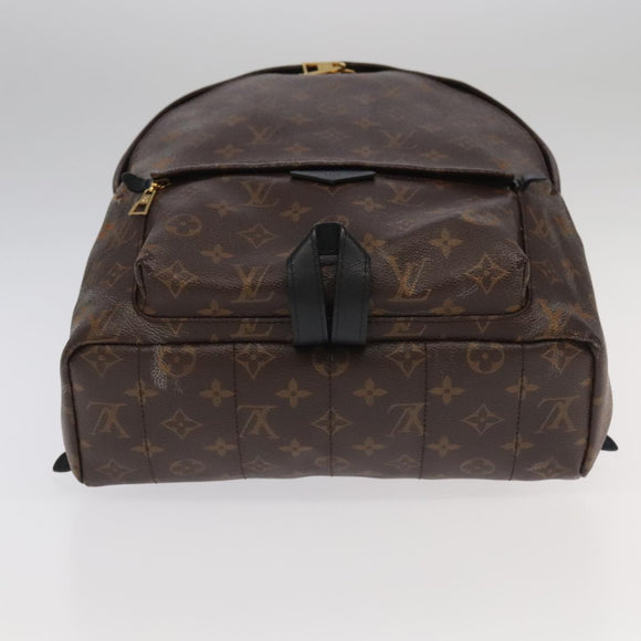 LOUIS VUITTON Monogram Palm Springs MM Rucksack M44874 LV Auth 95834