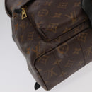 LOUIS VUITTON Monogram Palm Springs MM Rucksack M44874 LV Auth 95834-15
