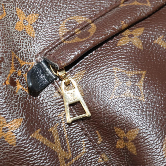 LOUIS VUITTON Monogram Palm Springs MM Backpack M44874 LV Auth 95834