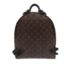 LOUIS VUITTON Monogram Palm Springs MM Rucksack M44874 LV Auth 95834-4
