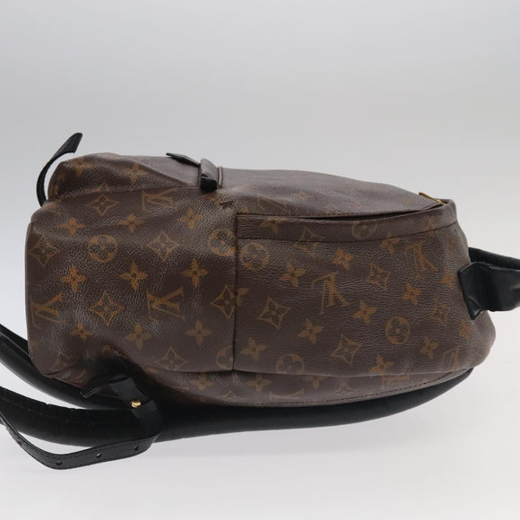 LOUIS VUITTON Monogram Palm Springs MM Backpack M44874 LV Auth 95834