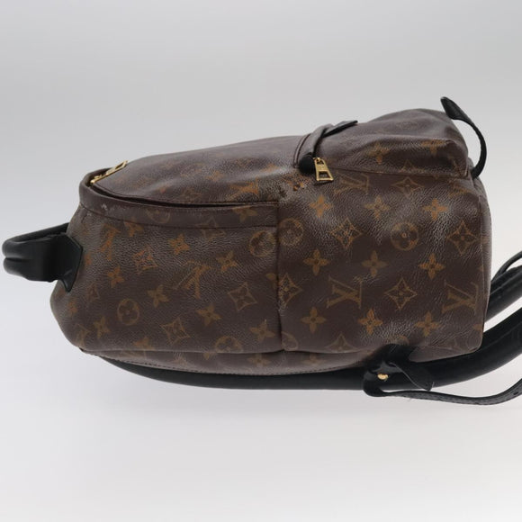 LOUIS VUITTON Monogram Palm Springs MM Backpack M44874 LV Auth 95834