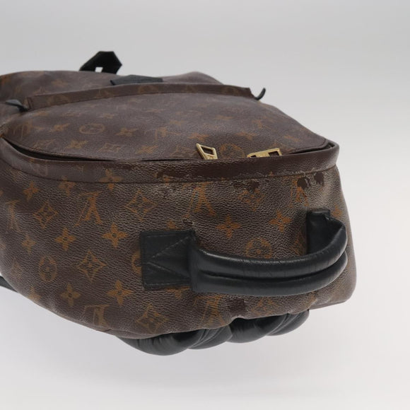 LOUIS VUITTON Monogram Palm Springs MM Rucksack M44874 LV Auth 95834