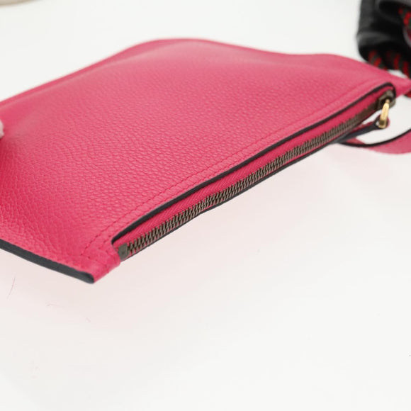 GUCCI Backpack Leather Pink 523586 Auth 95840V