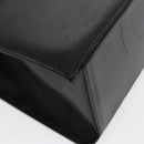 Salvatore Ferragamo Chain Shoulder Bag Leather Black Auth 95853-14