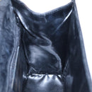 Salvatore Ferragamo Chain Shoulder Bag Leather Black Auth 95853-17