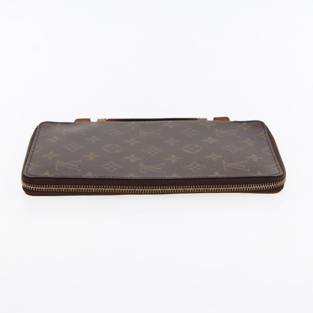 LOUIS VUITTON Monogram Organizer De Voyage Travel Case M60120 LV Auth 95855