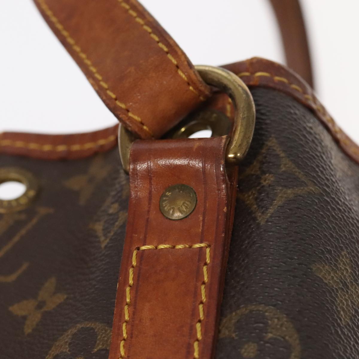 LOUIS VUITTON Monogram Petit Noe Shoulder Bag M42226 LV Auth 95863