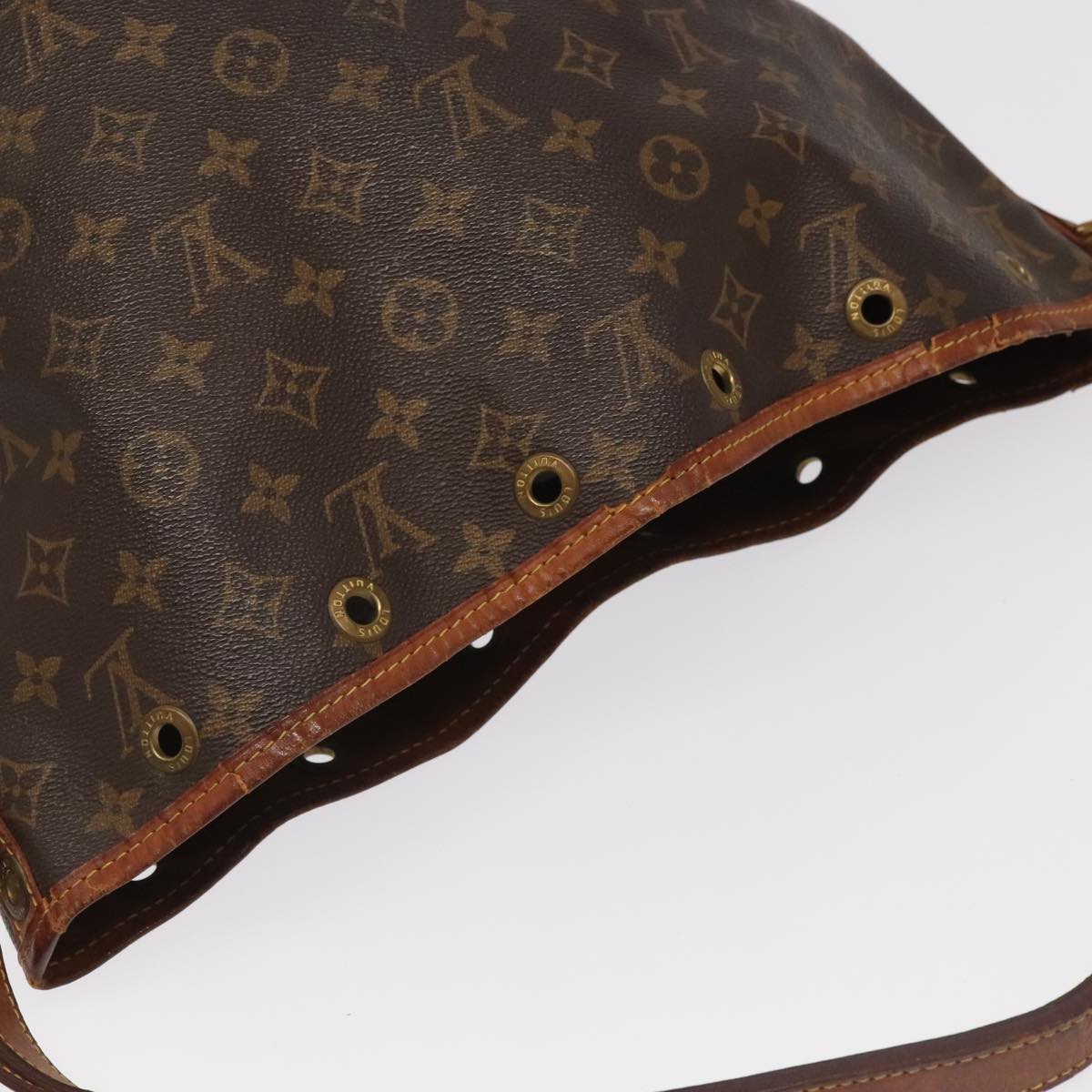 LOUIS VUITTON Monogram Petit Noe Shoulder Bag M42226 LV Auth 95863