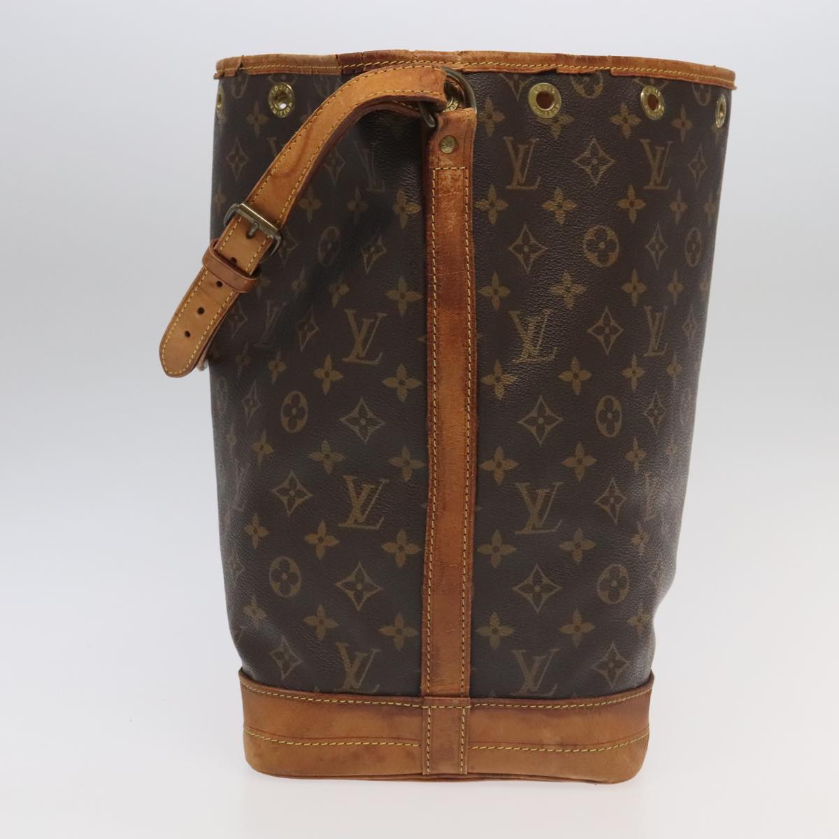 LOUIS VUITTON Monogram Noe Shoulder Bag M42224 LV Auth 95865