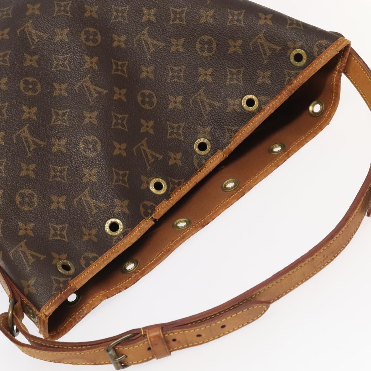 LOUIS VUITTON Monogram Noe Shoulder Bag M42224 LV Auth 95865