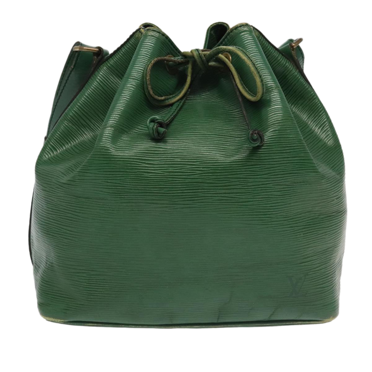 LOUIS VUITTON Epi Petit Noe Shoulder Bag Green M44102 LV Auth 95884