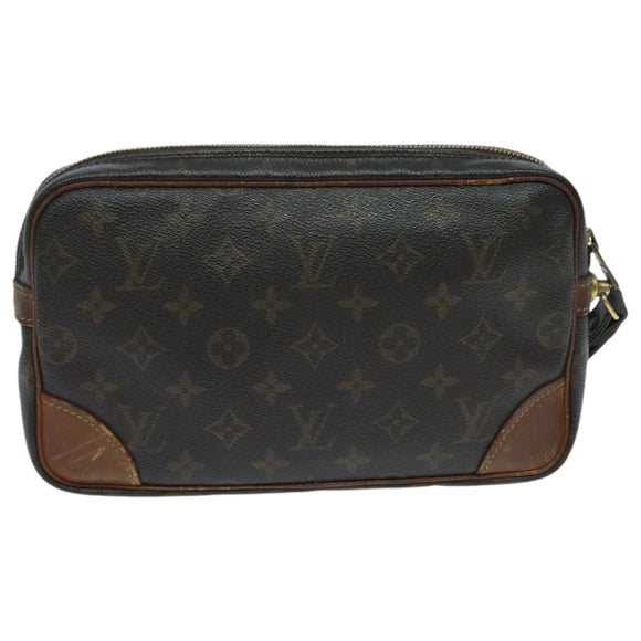 LOUIS VUITTON Monogram Marly Dragonne GM Clutch Bag M51825 LV Auth 95886