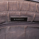 BURBERRY Nova Check Tote Bag Canvas Beige Auth 95891-17