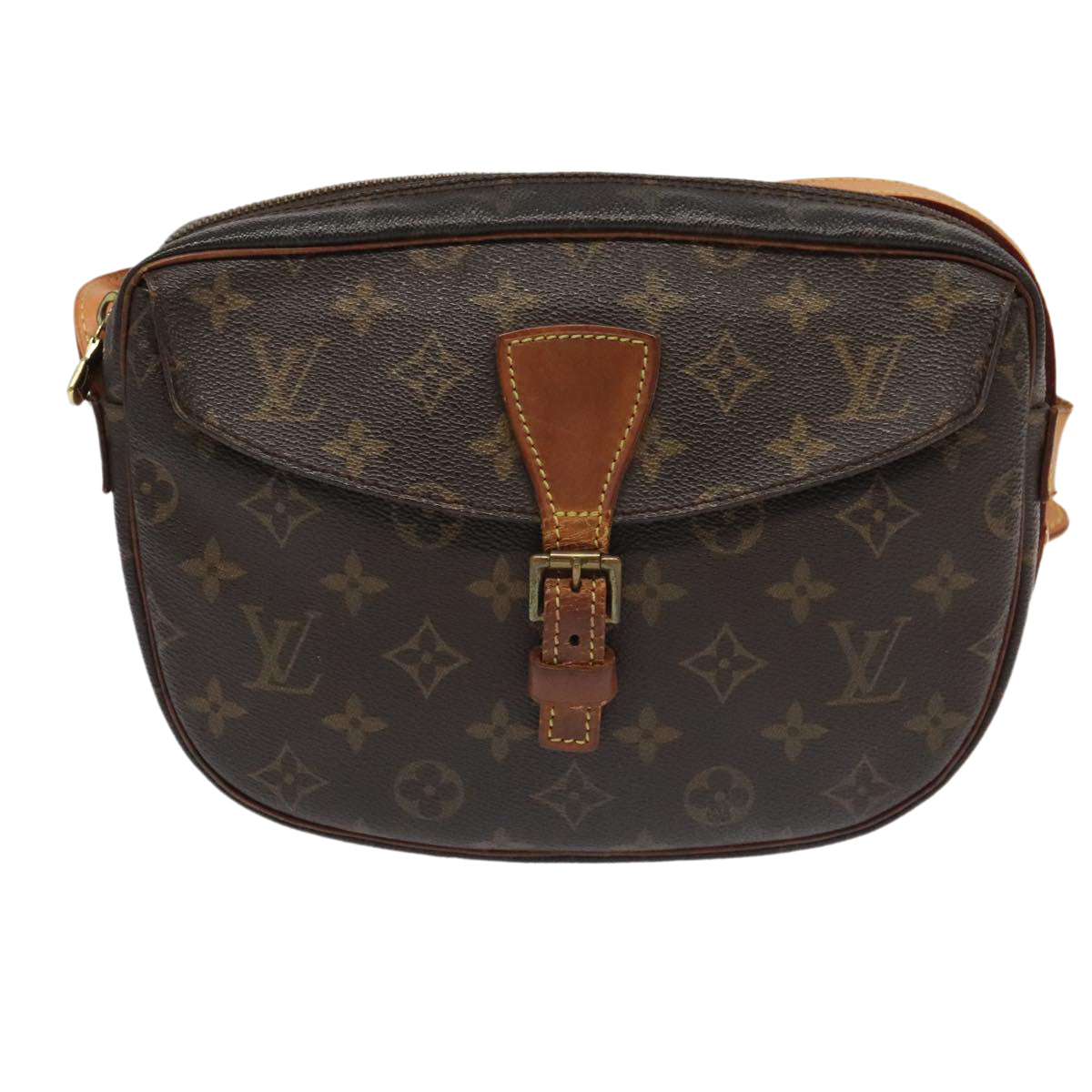 LOUIS VUITTON Monogram Jeune Fille MM Shoulder Bag M51226 LV Auth 95909