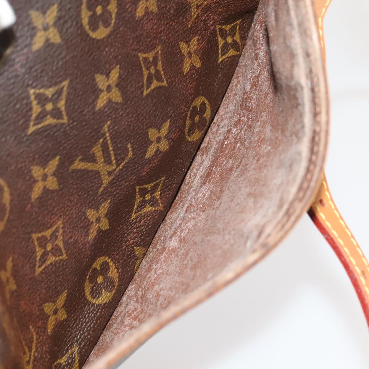 LOUIS VUITTON Monogram Jeune Fille MM Shoulder Bag M51226 LV Auth 95909