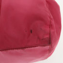 PRADA Hand Bag Nylon 2way Pink Silver Auth 95918-8