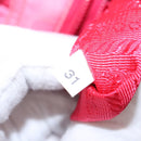 PRADA Hand Bag Nylon 2way Pink Silver Auth 95918-11