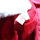 PRADA Hand Bag Nylon 2way Pink Silver Auth 95918-12