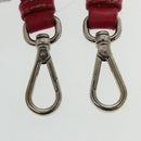 PRADA Hand Bag Nylon 2way Pink Silver Auth 95918-26