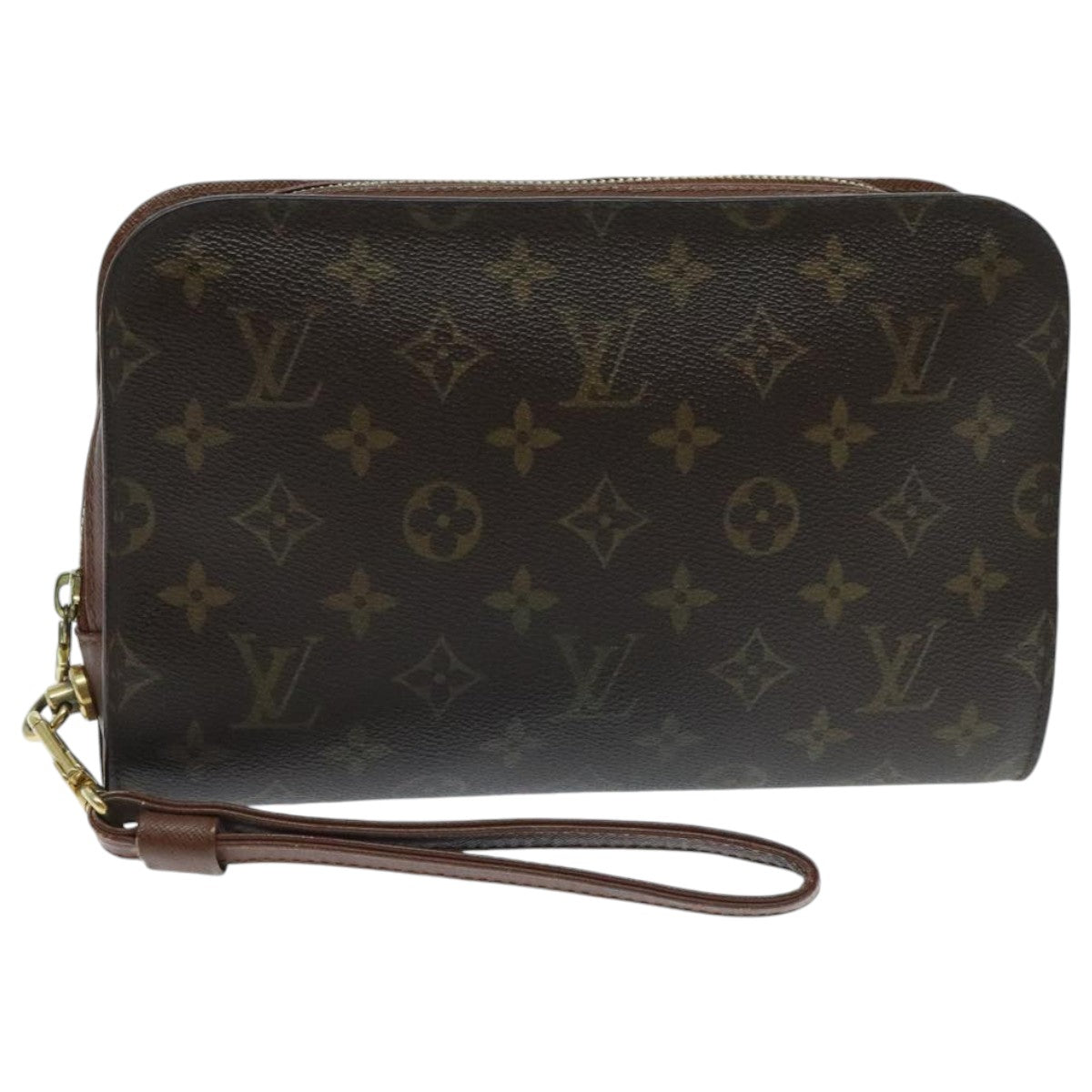 LOUIS VUITTON Monogram Orsay Clutch Bag M51790 LV Auth 95919