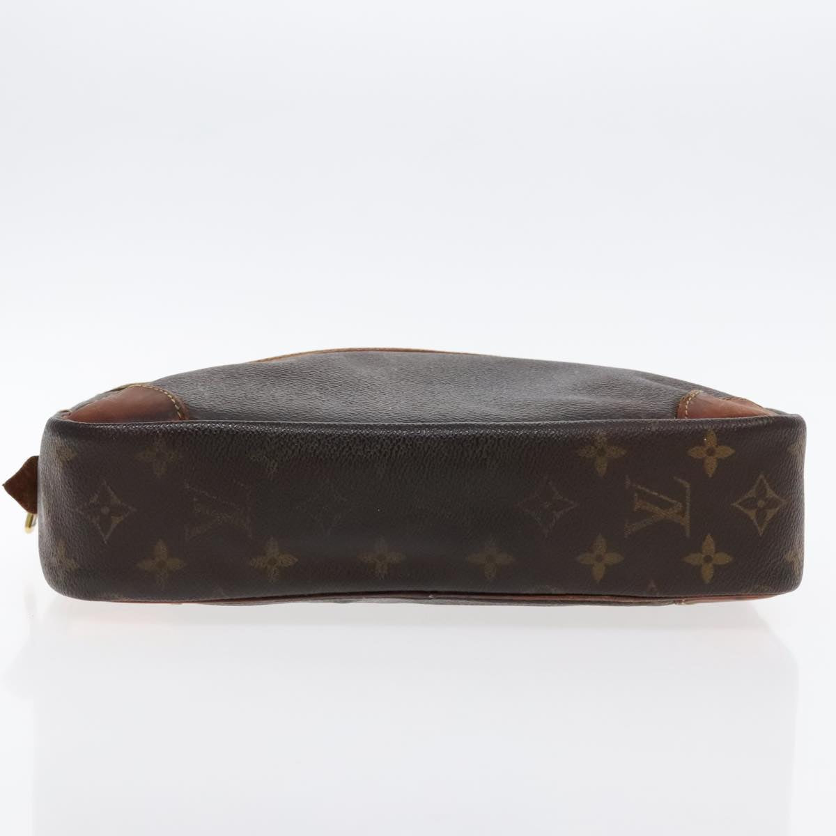 LOUIS VUITTON Monogram Compiegne 28 Clutch Bag M51845 LV Auth 95921