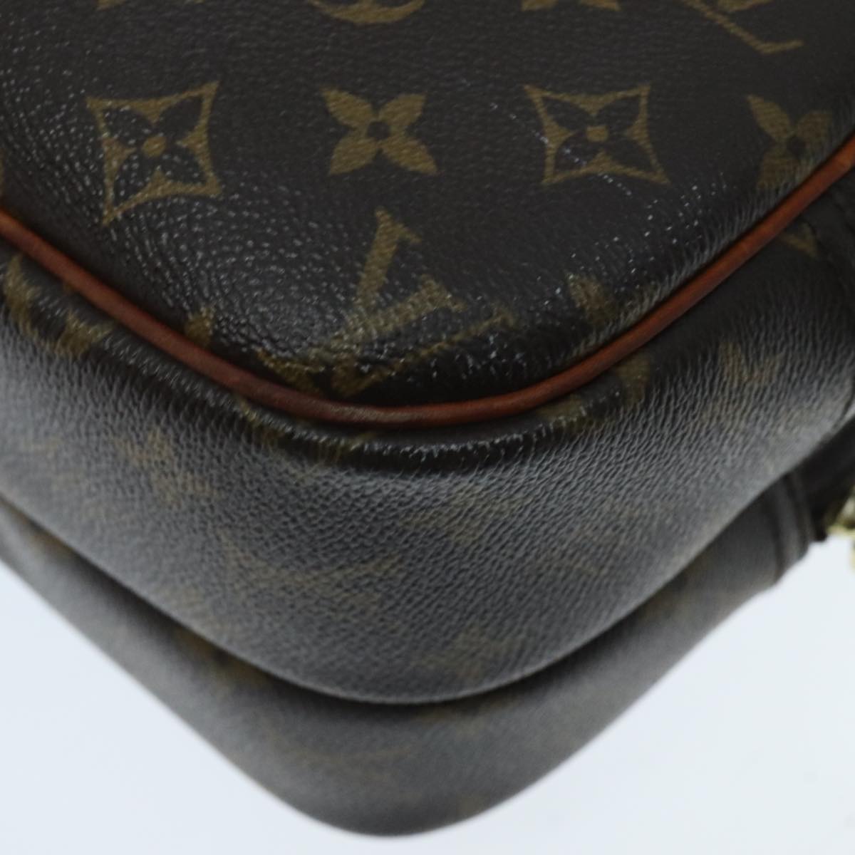 LOUIS VUITTON Monogram Reporter PM Shoulder Bag M45254 LV Auth 95926