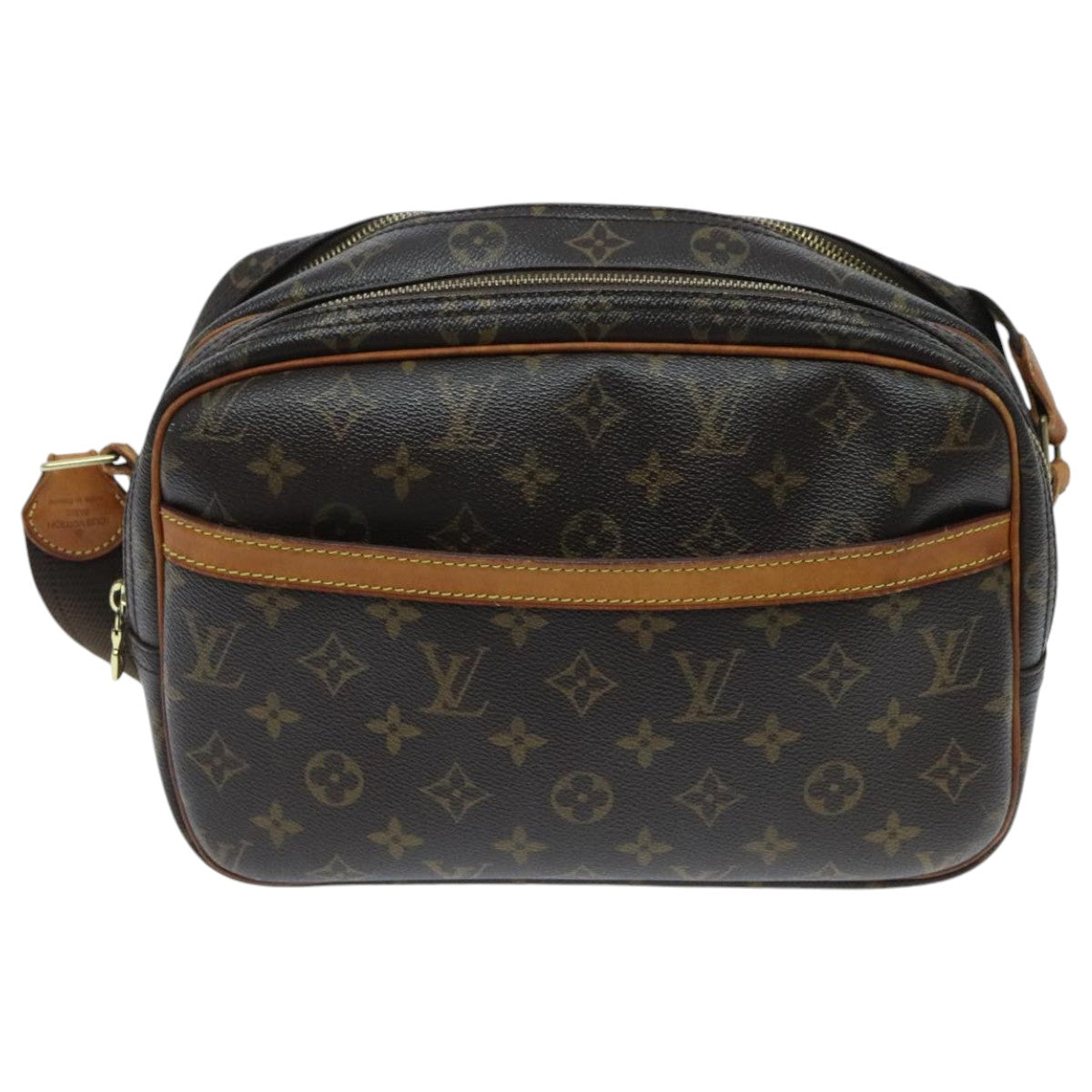 LOUIS VUITTON Monogram Reporter PM Shoulder Bag M45254 LV Auth 95926