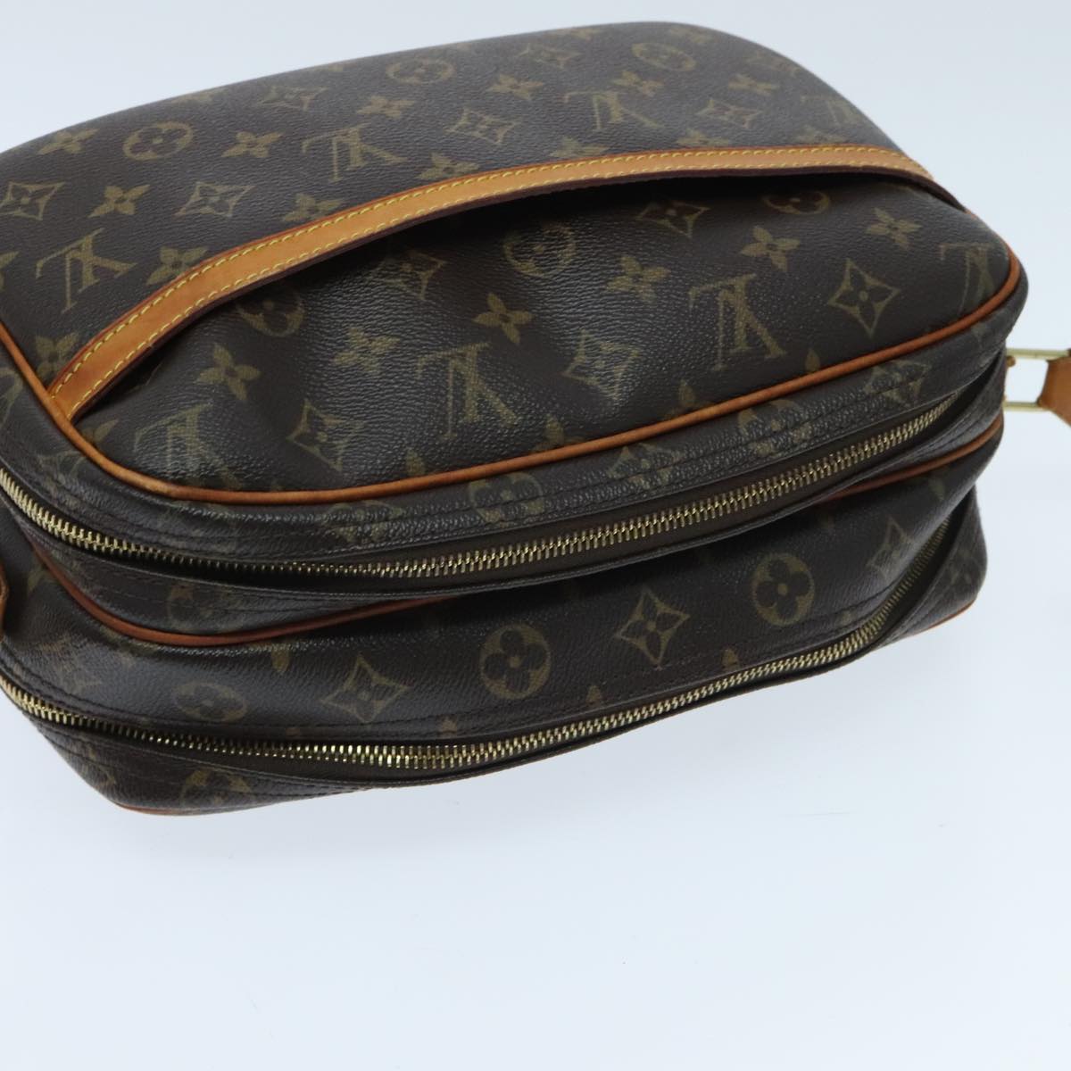 LOUIS VUITTON Monogram Reporter PM Shoulder Bag M45254 LV Auth 95926