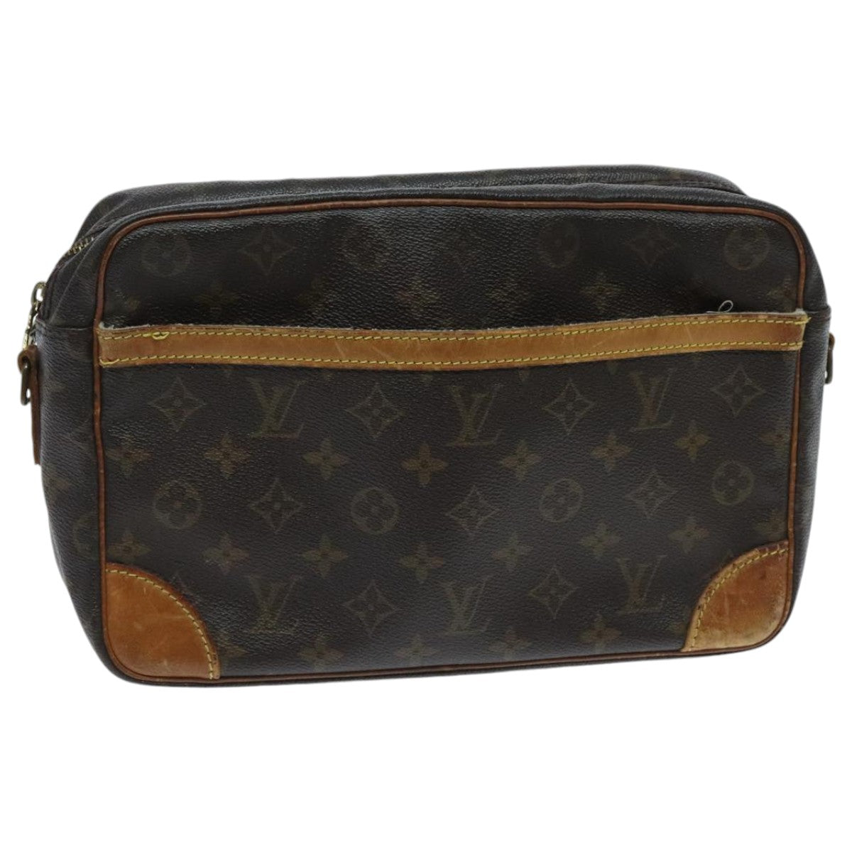 LOUIS VUITTON Monogram Trocadero 30 Shoulder Bag M51272 LV Auth 95931