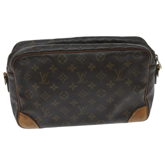 LOUIS VUITTON Monogram Trocadero 30 Umhängetasche M51272 LV Auth 95931
