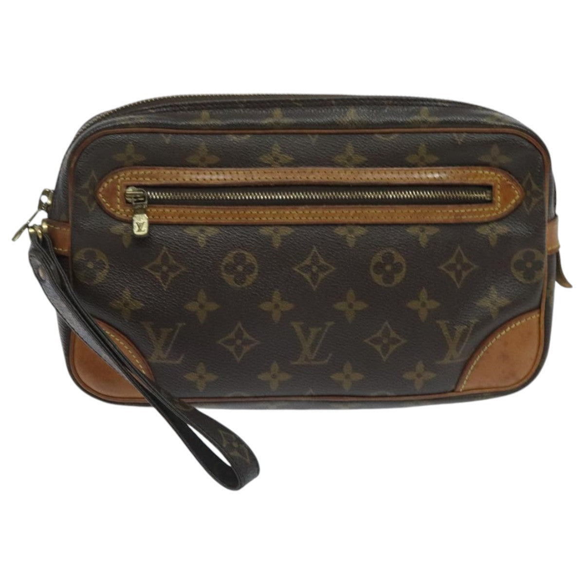 LOUIS VUITTON Monogram Marly Dragonne GM Clutch Bag M51825 LV Auth 95946