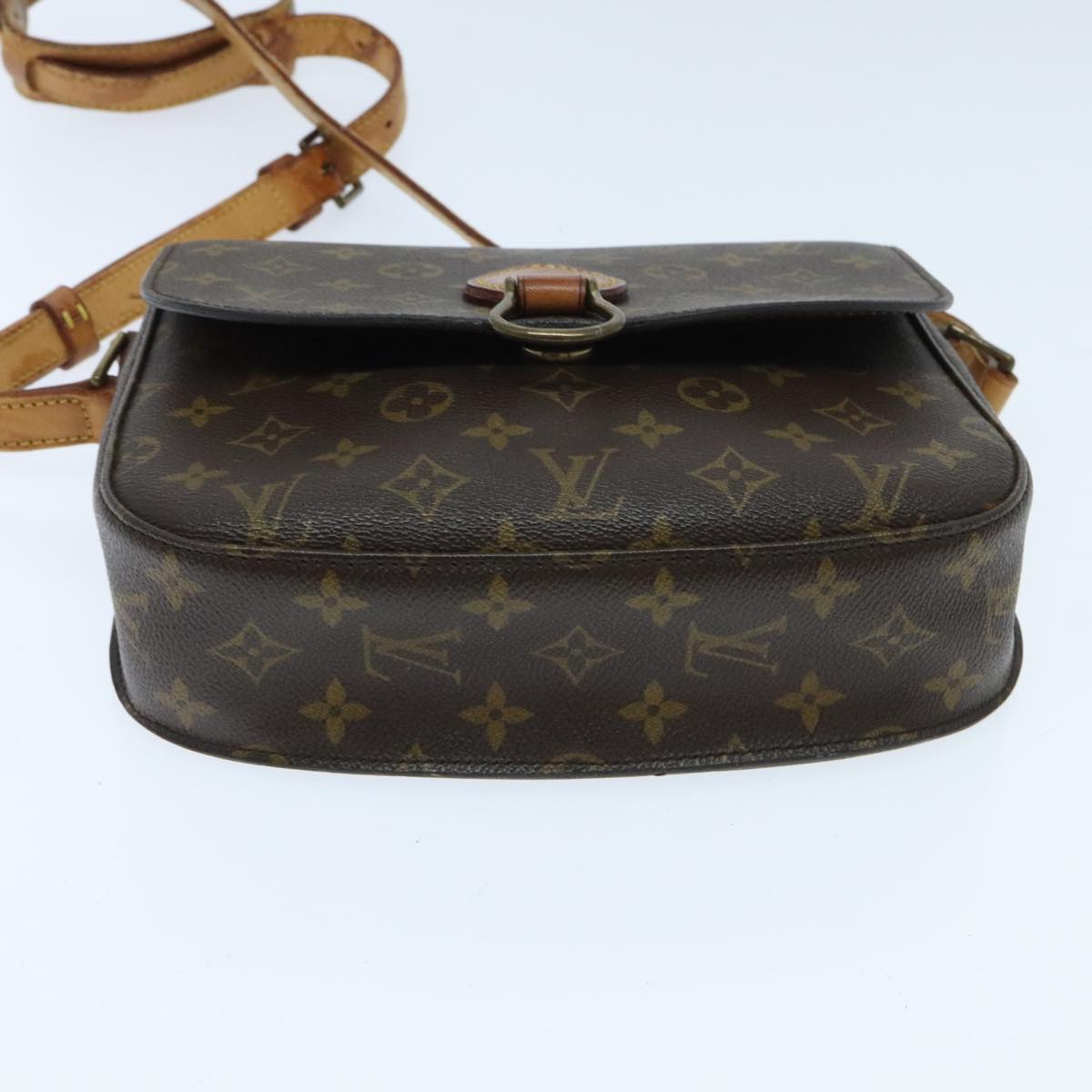 LOUIS VUITTON Monogram Saint Cloud GM Shoulder Bag Vintage M51242 LV Auth 95949