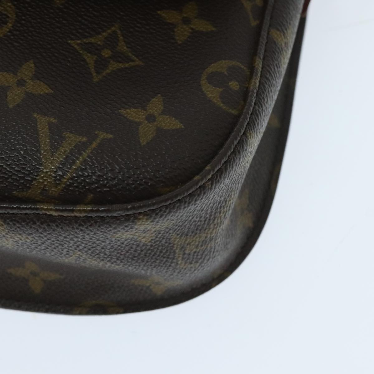 LOUIS VUITTON Monogram Saint Cloud GM Shoulder Bag Vintage M51242 LV Auth 95949