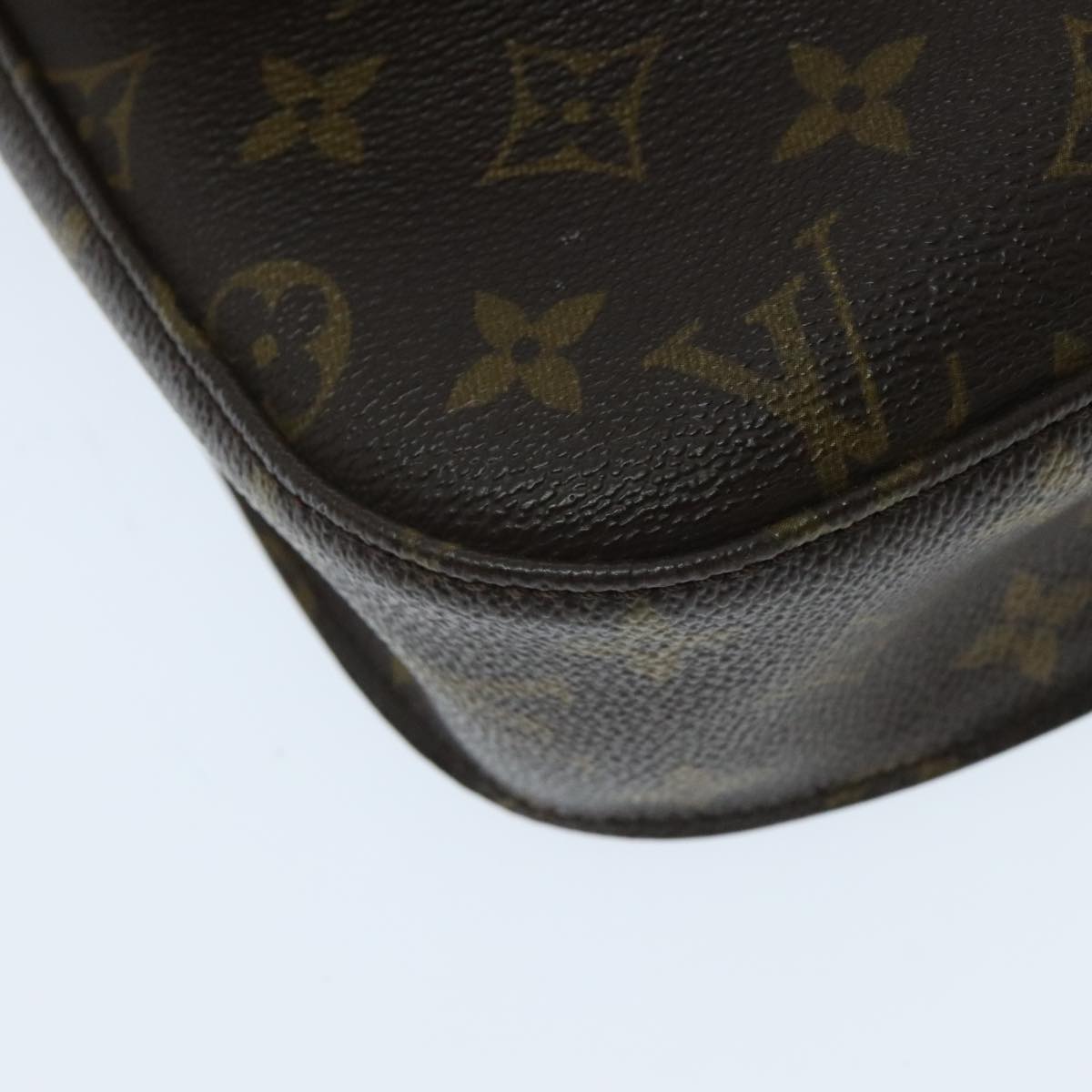 LOUIS VUITTON Monogram Saint Cloud GM Shoulder Bag Vintage M51242 LV Auth 95949