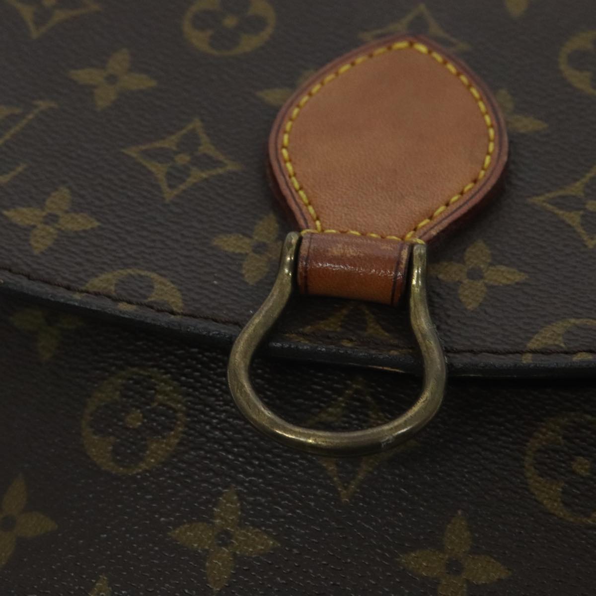 LOUIS VUITTON Monogram Saint Cloud GM Shoulder Bag Vintage M51242 LV Auth 95949