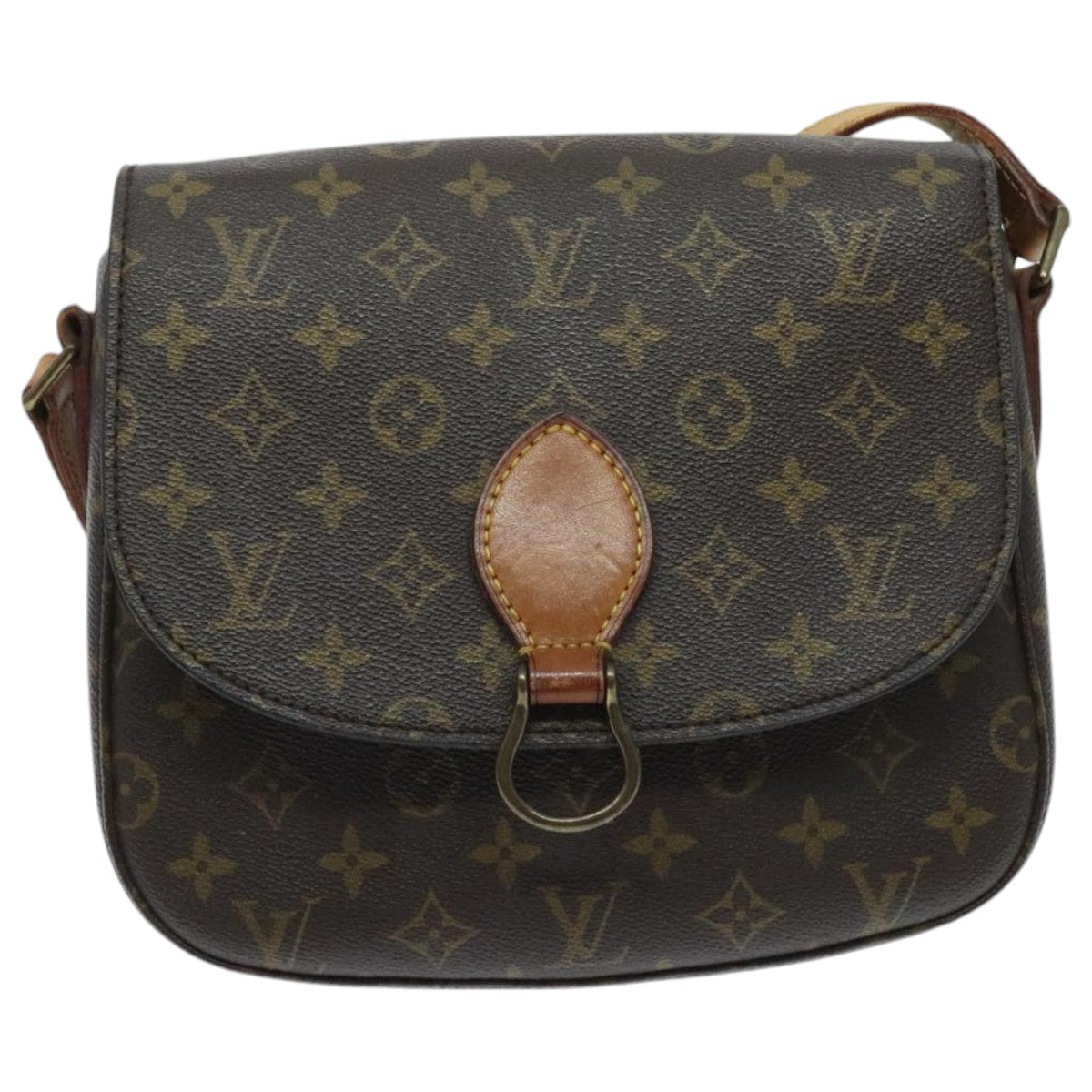 LOUIS VUITTON Monogram Saint Cloud GM Shoulder Bag Vintage M51242 LV Auth 95949 - 0