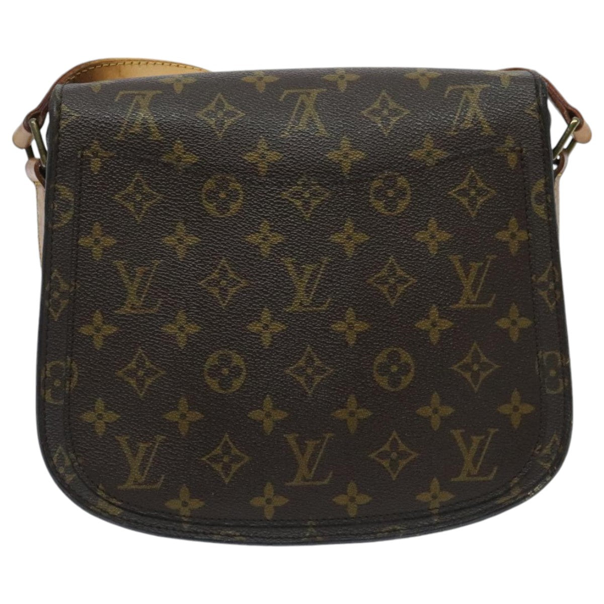 LOUIS VUITTON Monogram Saint Cloud GM Shoulder Bag Vintage M51242 LV Auth 95949