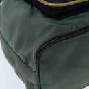 PRADA Hand Bag Nylon Khaki Auth 95957-14