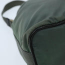 PRADA Hand Bag Nylon Khaki Auth 95957-16