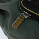 PRADA Hand Bag Nylon Khaki Auth 95957-18