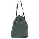 PRADA Hand Bag Nylon Khaki Auth 95957-2