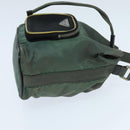 PRADA Hand Bag Nylon Khaki Auth 95957-3