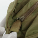 PRADA Tote Bag Nylon Beige Auth 95965-10